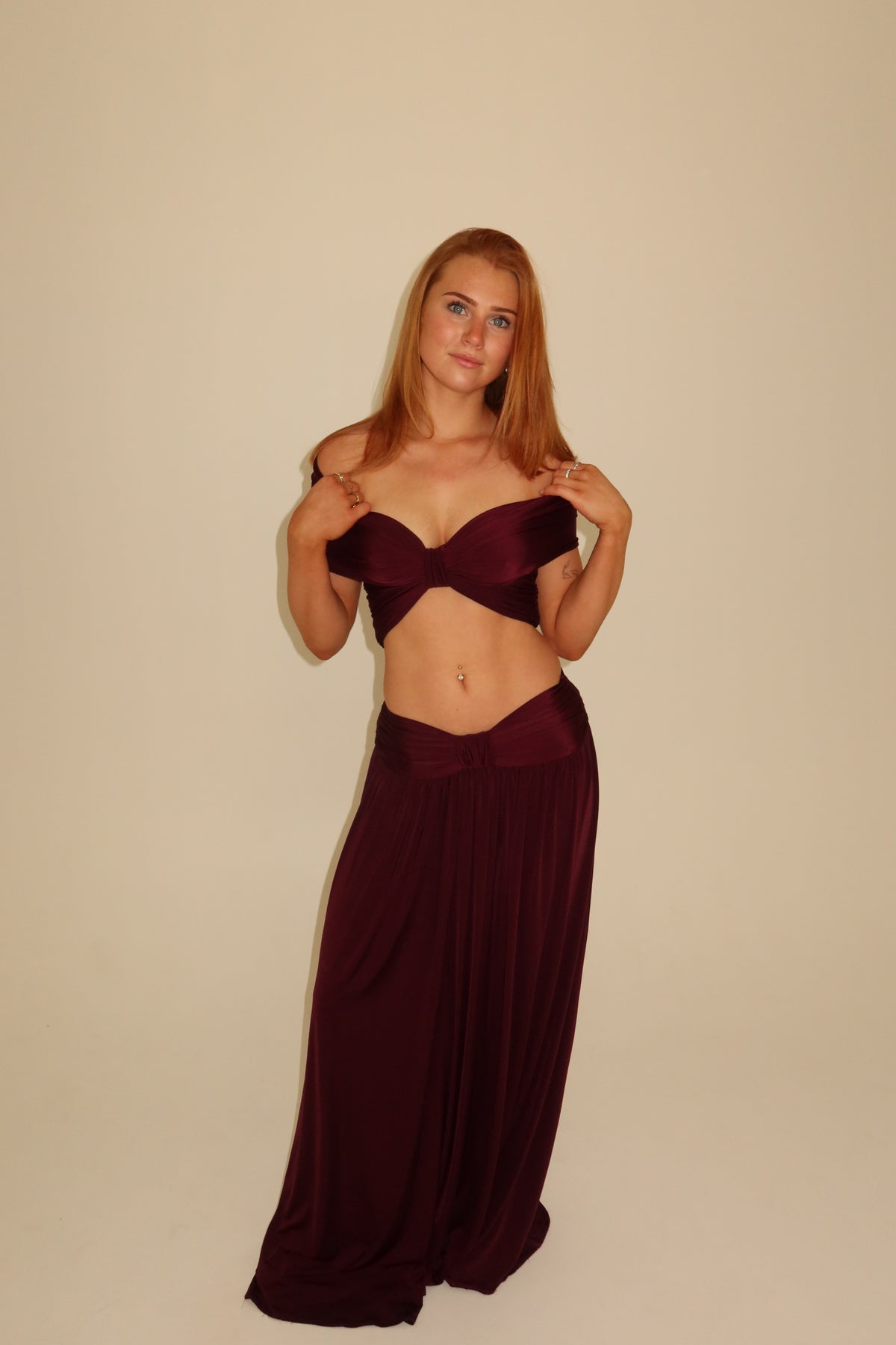 Arcina Ori Alessia Set in Plum