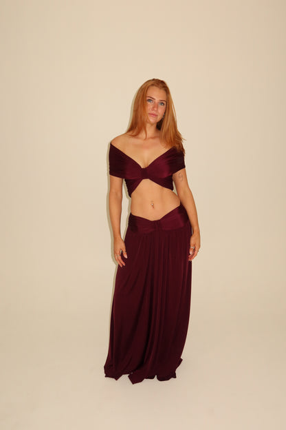 Arcina Ori Alessia Set in Plum
