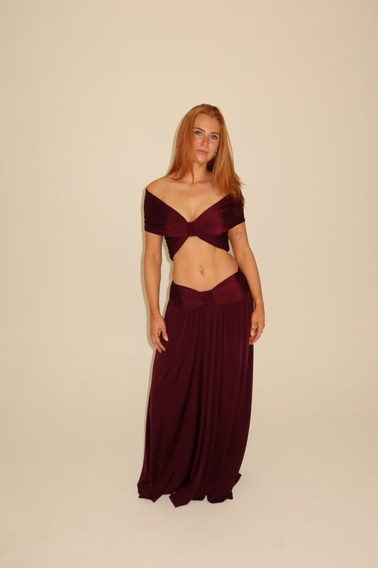 Arcina Ori Alessia Set in Plum