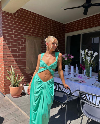 Asta Resort Mariana Dress Aqua