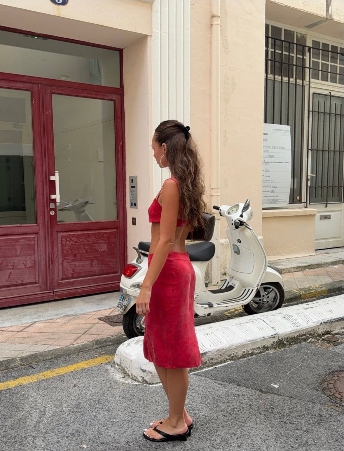 Hntr The Label Inka Set in Red