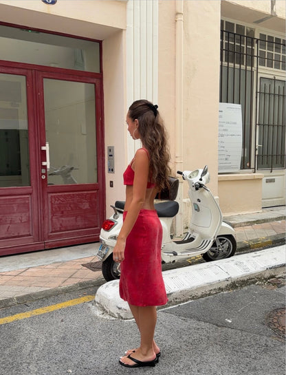Hntr The Label Inka Set in Red