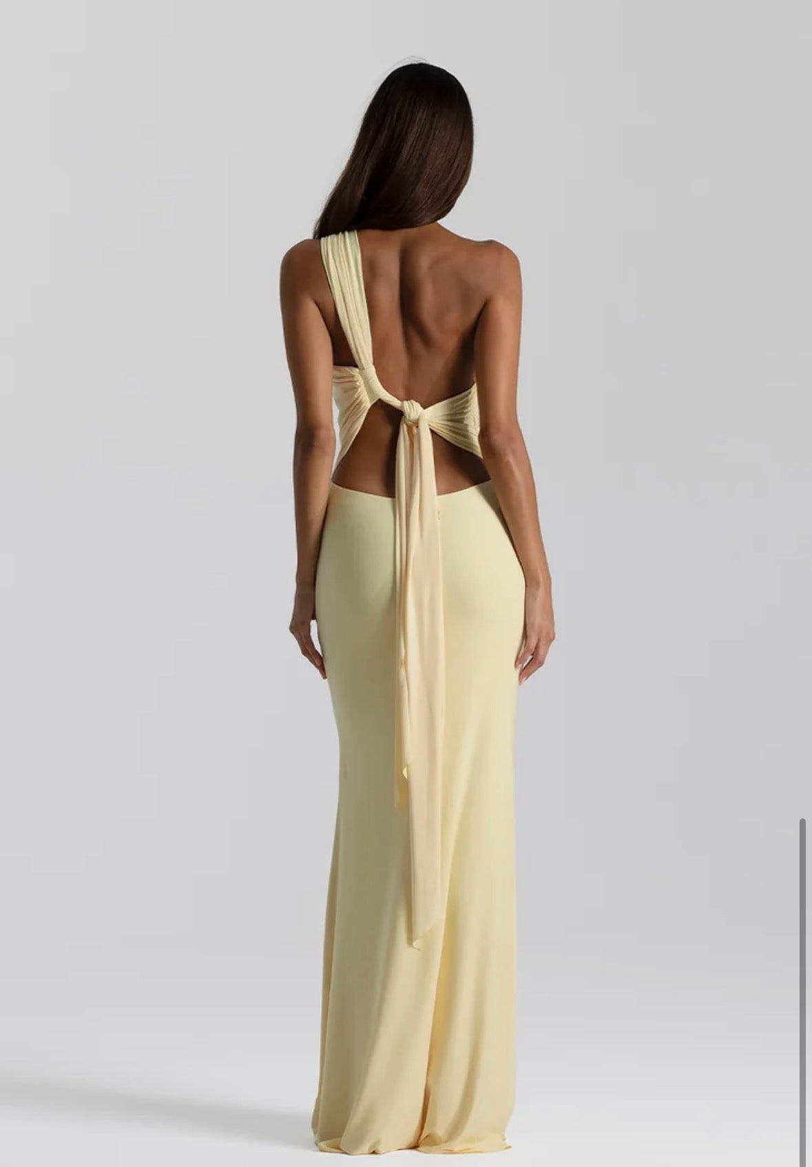 Natalie Rolt Fabienne Gown in Lemon