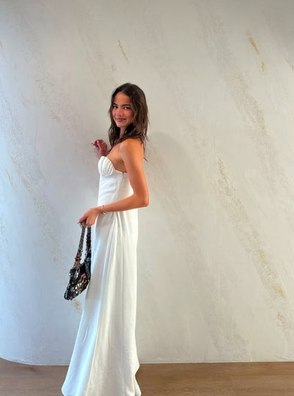 Sneaky Link Chelle Shell White Maxi