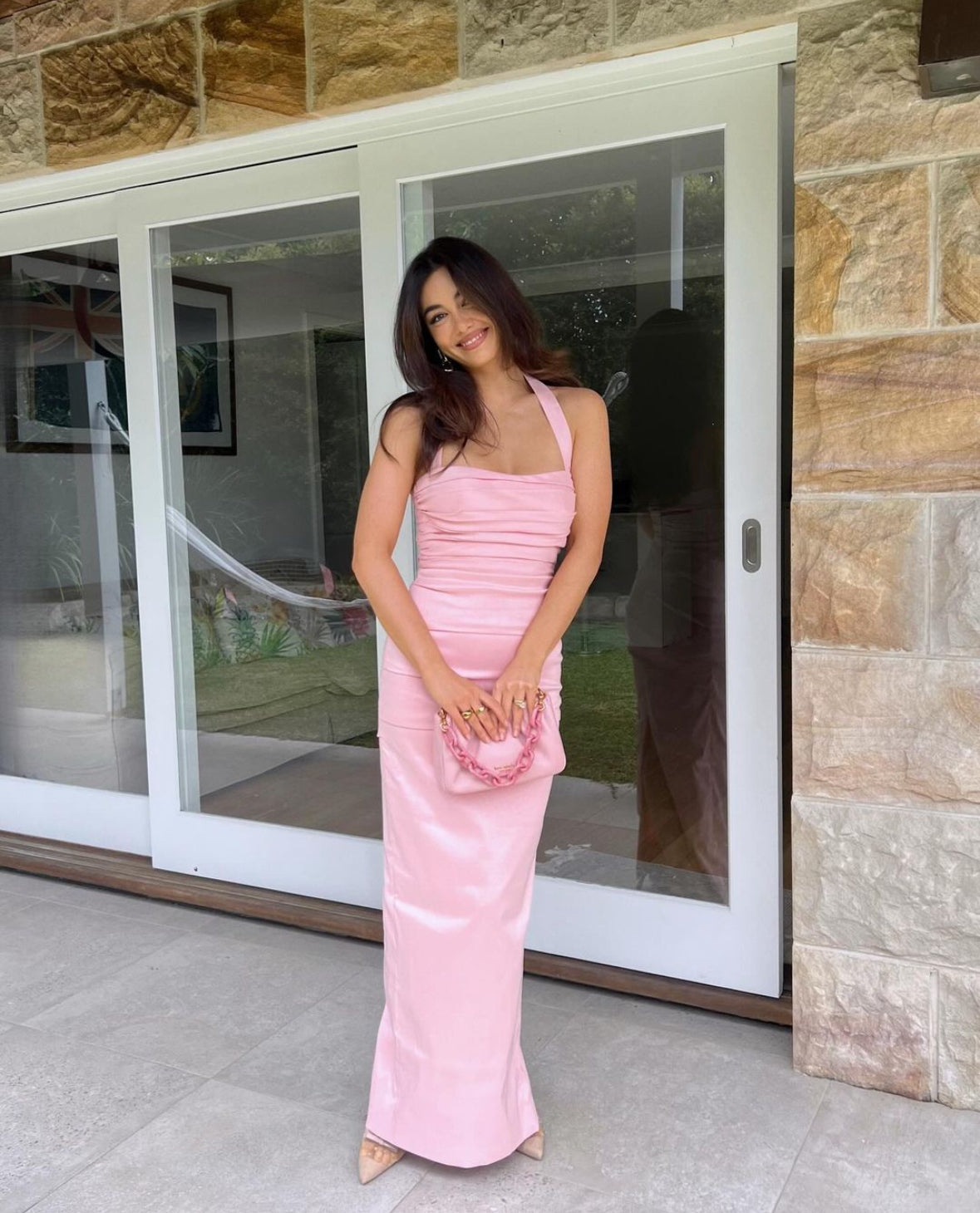 Sheike Carrie Pink Gown