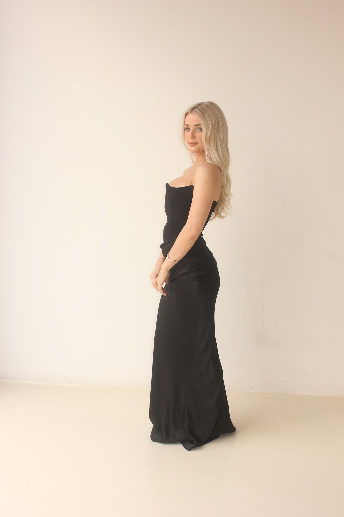 House of CB Persephone Black Maxi