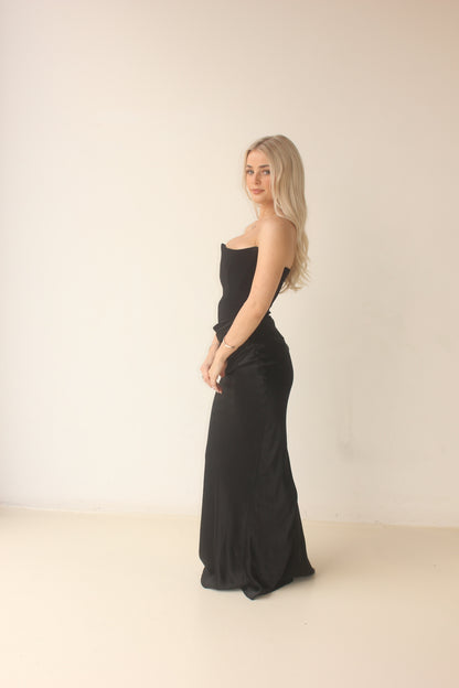 House of CB Persephone Black Maxi