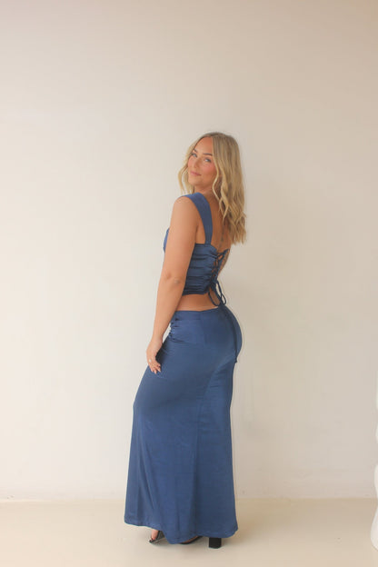 I Am delilah Valarie Set Navy