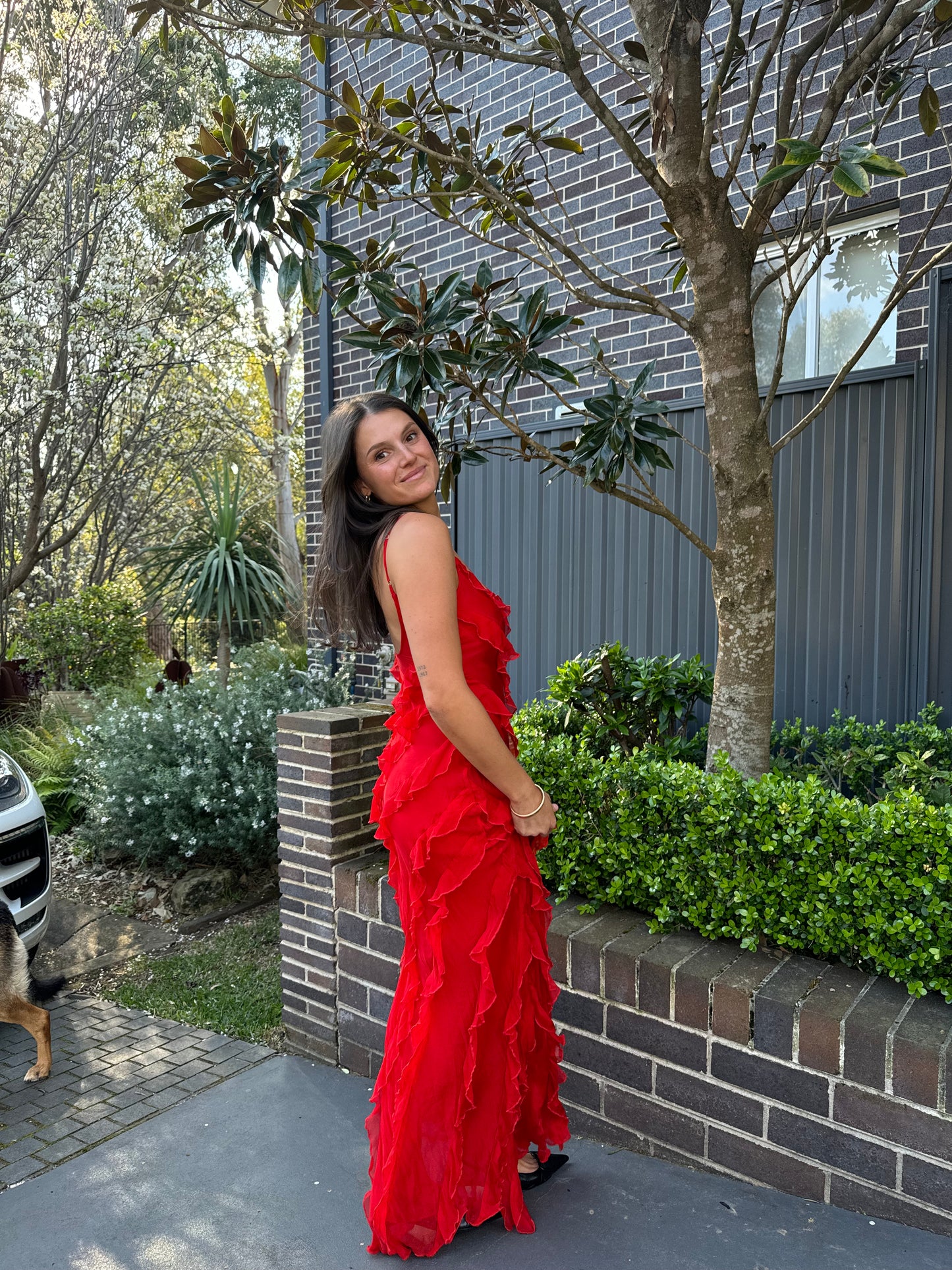 Rat and Boa Cecilia Red Frill