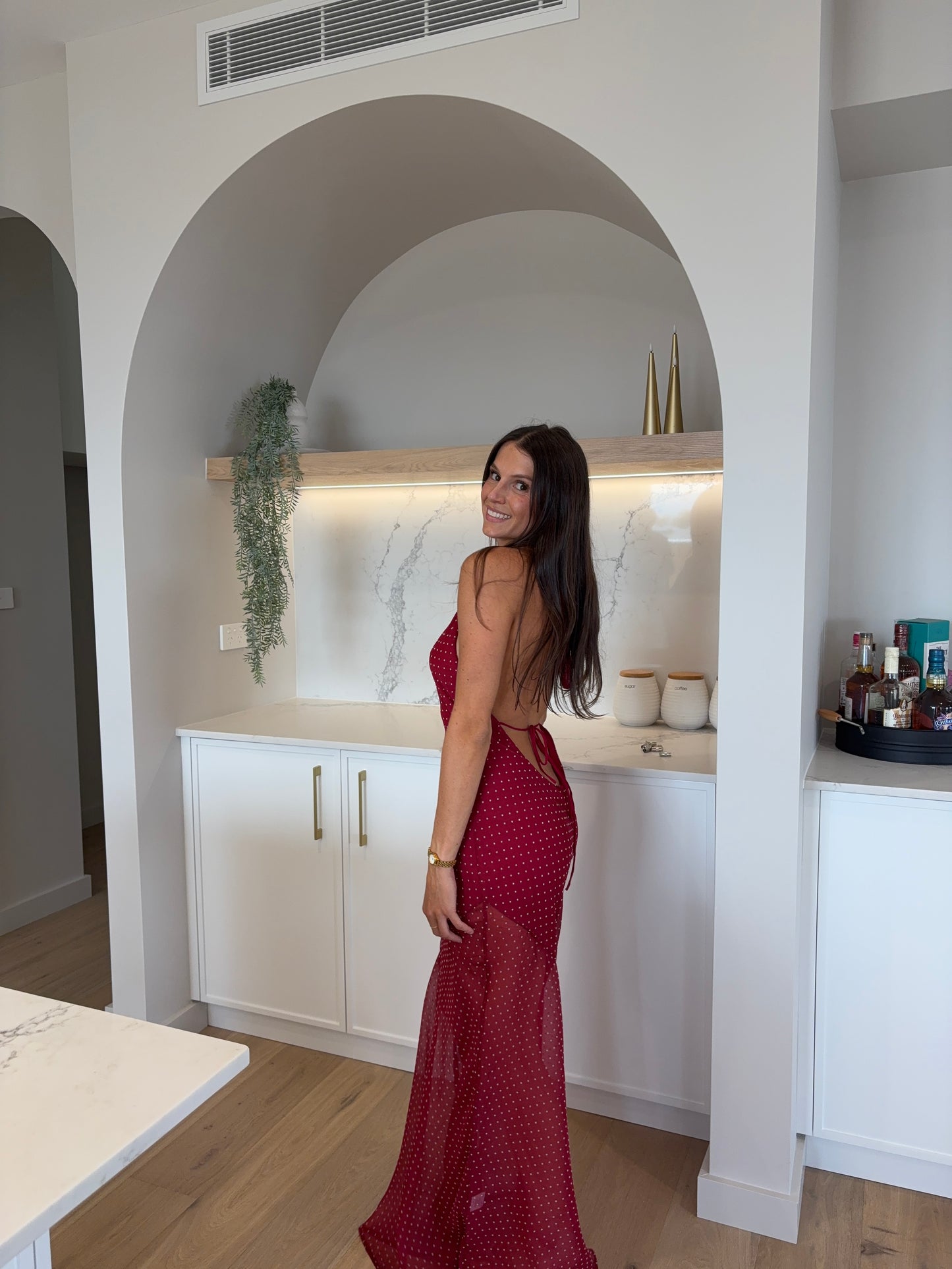 I Am Delilah Jasmine Maxi Red