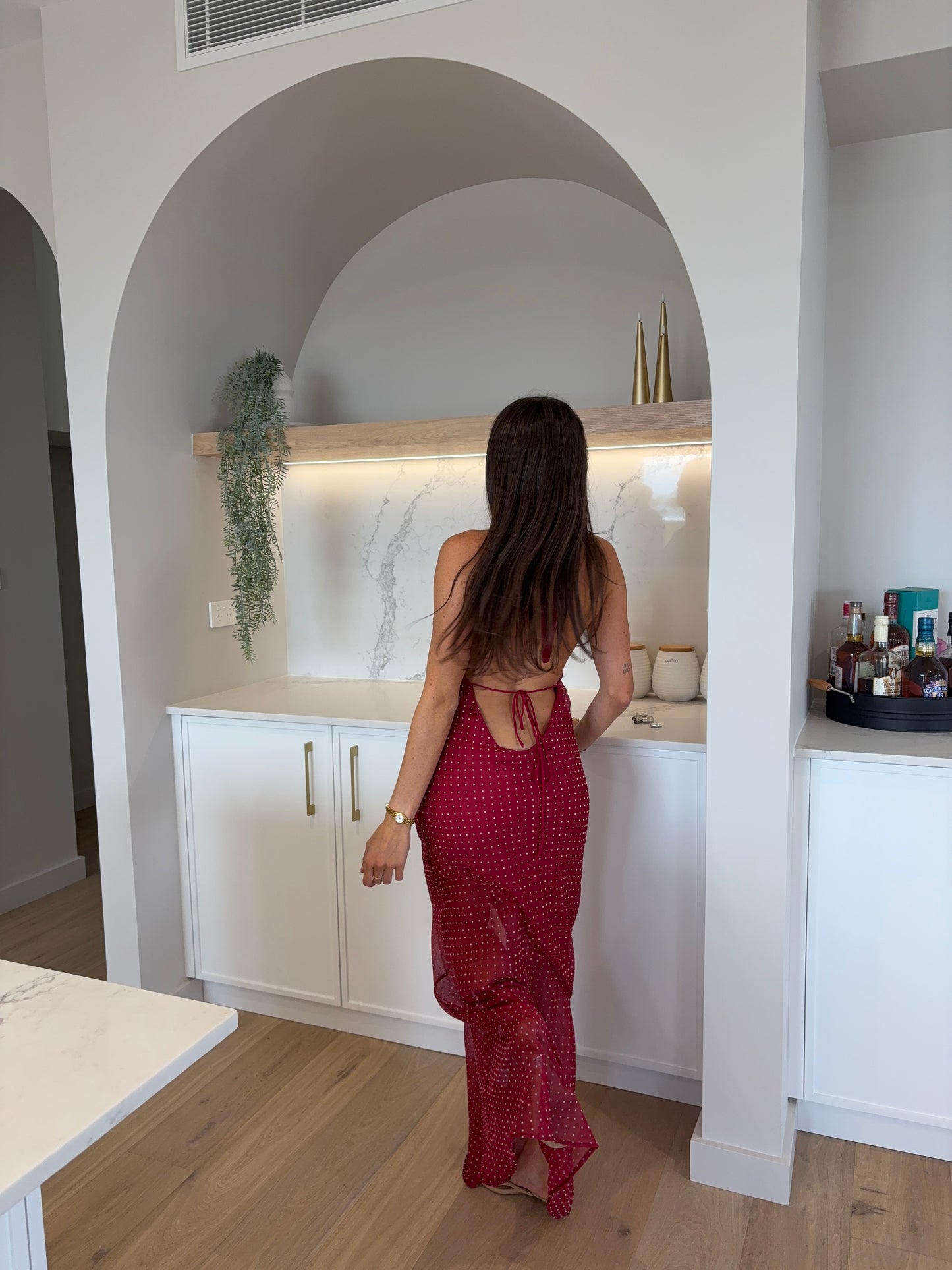 I Am Delilah Jasmine Maxi Red