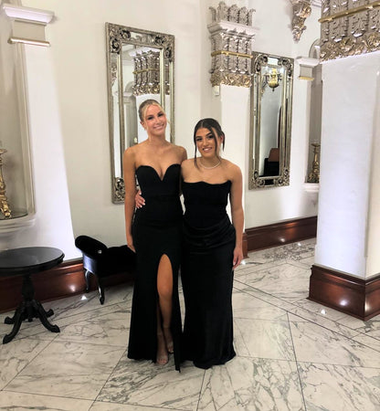 Nookie Honey Gown Strapless Black