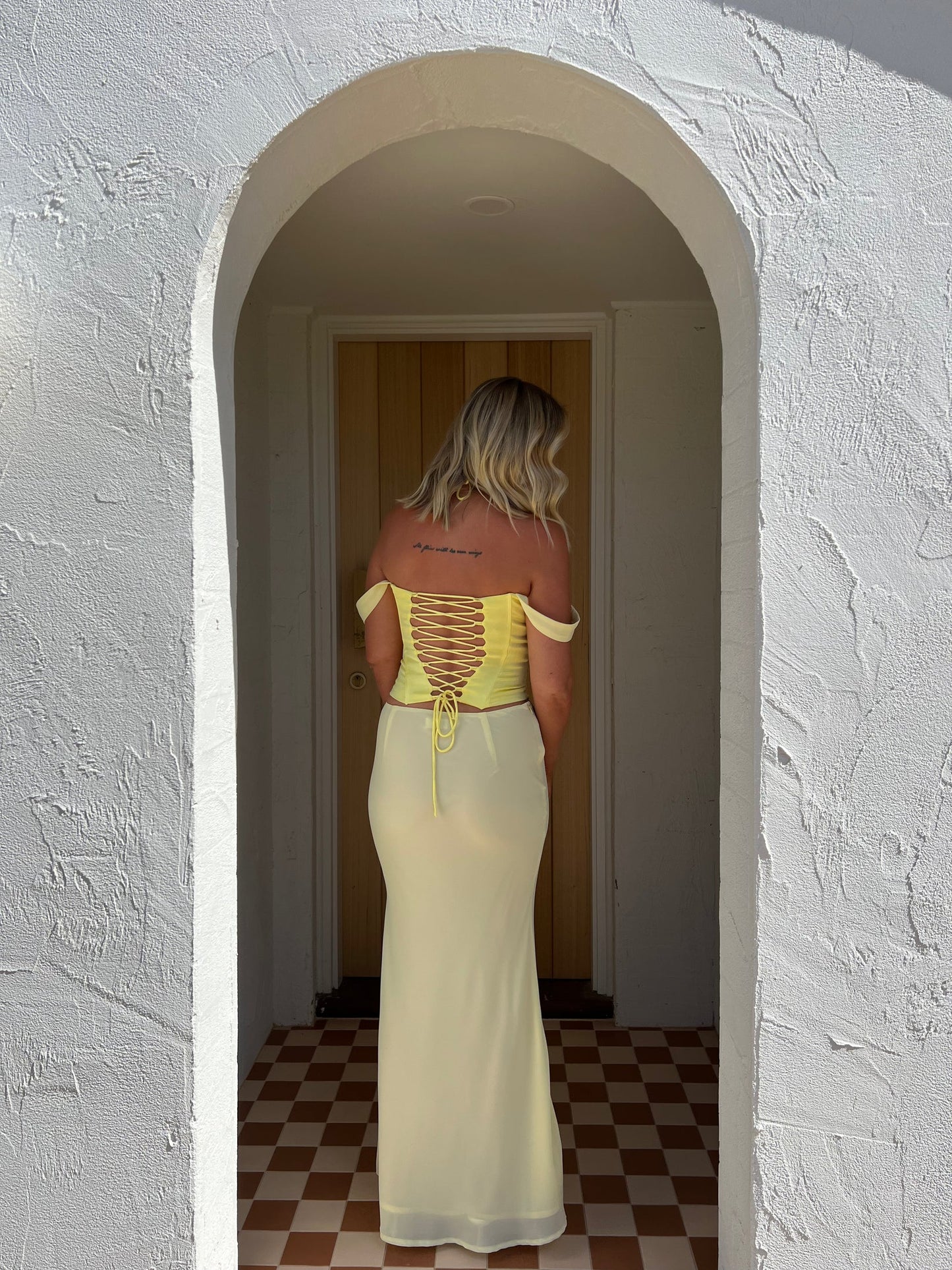 I Am Delilah Scarlett Set Yellow