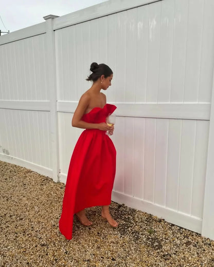 Elliatt Laurel Sleeveless Red Maxi Dress