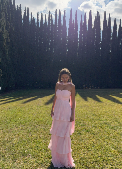 Lulus Seriously Sensational Maxi Pink