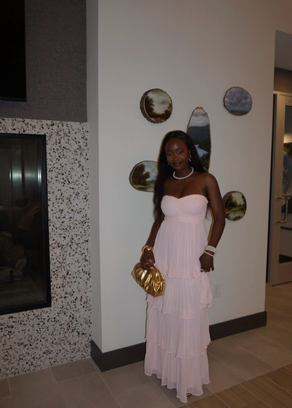 Lulus Seriously Sensational Maxi Pink