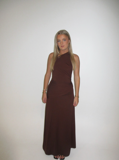 Ance Gria Gaia Gown Brown