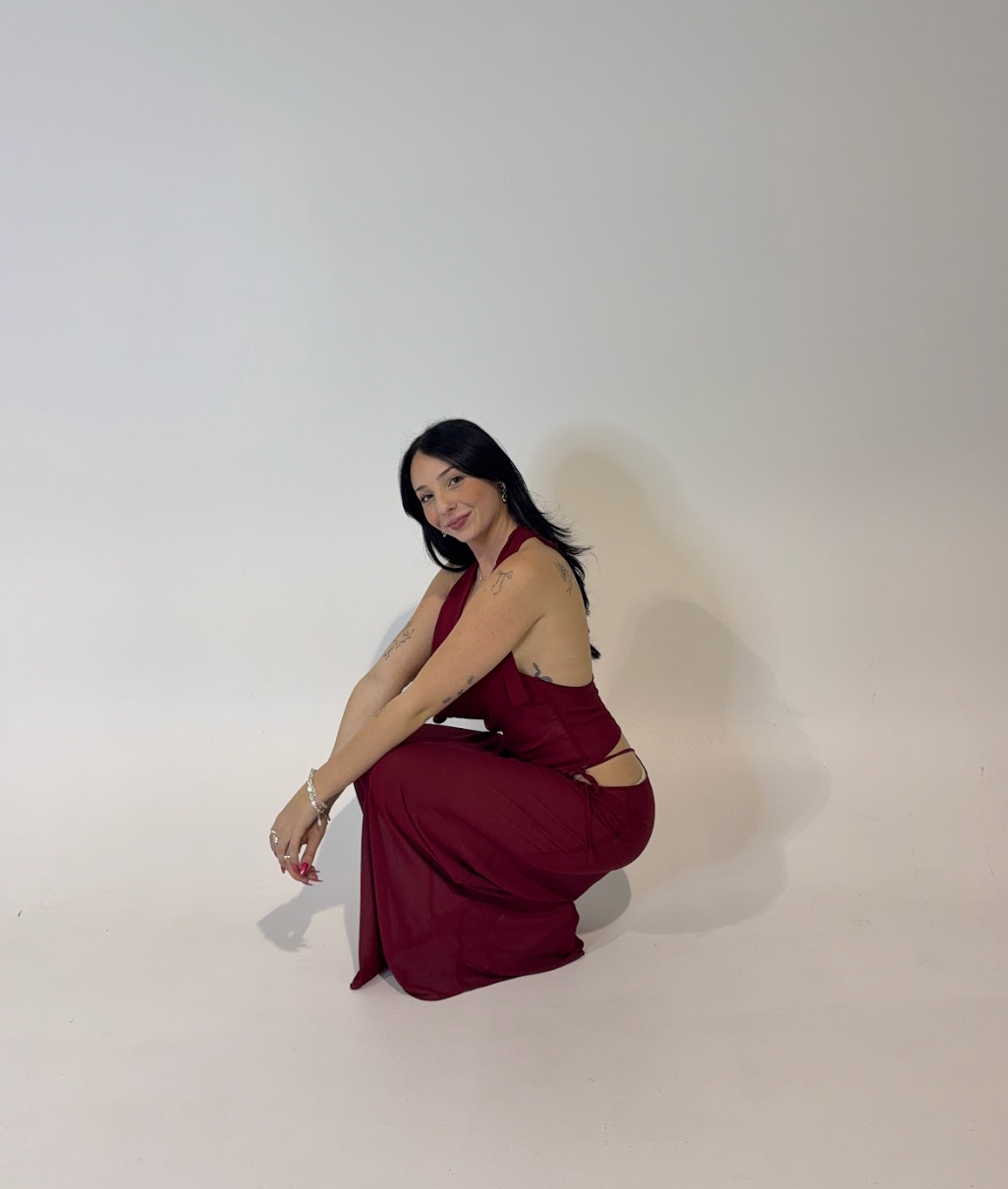 Sasha Therese Aubrey Red Set