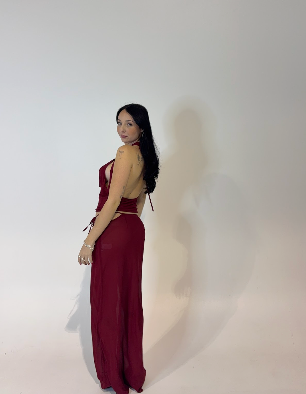 Sasha Therese Aubrey Red Set