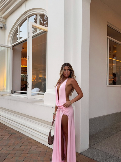 Natalie Rolt Winona Pink Maxi