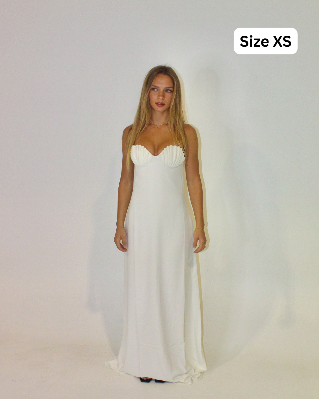 Sneaky Link Chelle Shell White Maxi