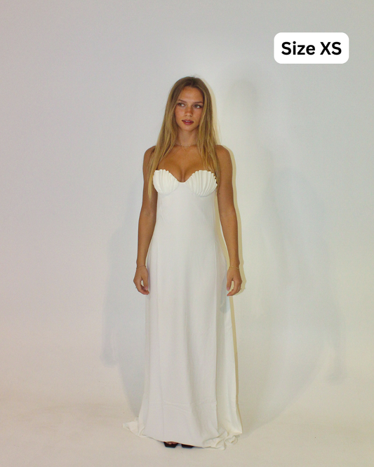 Sneaky Link Chelle Shell White Maxi