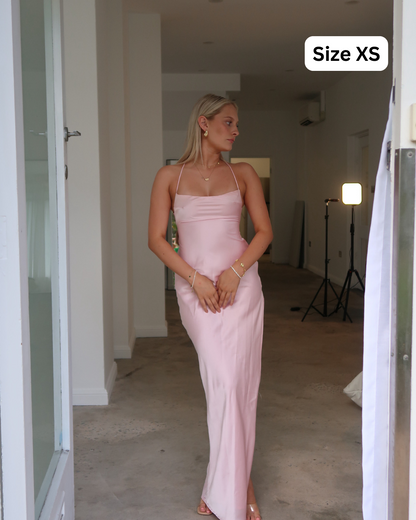 Babyboo Makalita backless Baby Pink