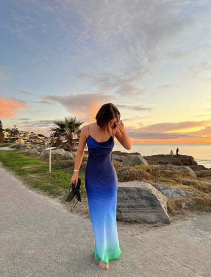 Rat and Boa Baliza Blue Dress