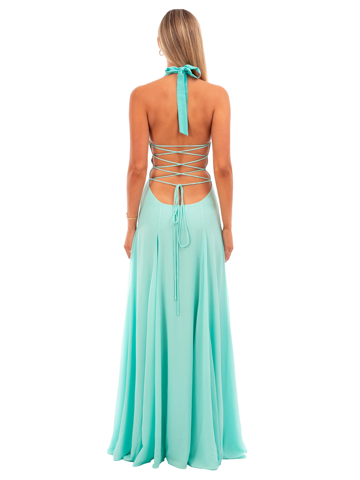 I Am Delilah Violetta Maxi Dress in Turquoise